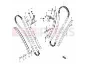 SUZUKI VX800 / VX800U L (1990) 9 - CAM CHAIN