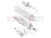 SUZUKI VX800 / VX800U L (1990) 18 - CLUTCH
