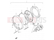 SUZUKI VX800 / VX800U M (1991) 28 - HEADLAMP (MODEL L/M/N E01,E02)