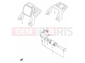 SUZUKI VX800 / VX800U M (1991) 37 - STAND GRIP - CARRIER