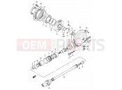SUZUKI VX800 / VX800U P (1993) 22 - PROPELLER SHAFT - FINAL DRIVE GEAR