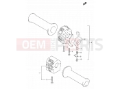 SUZUKI VX800 / VX800U P (1993) 33 - HANDLE SWITCH