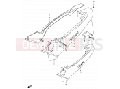 SUZUKI VX800 / VX800U P (1993) 40A - FRAME COVER (MODEL N/P)