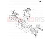 SUZUKI VX800 / VX800U P (1993) 56A - REAR CALIPER (MODEL P/R/T)