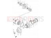 SUZUKI VX800 / VX800U T (1996) 20 - SECONDARY DRIVE GEAR