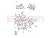 SUZUKI VX800 P (1993) 4 - CRANKCASE