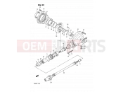 SUZUKI VX800 P (1993) 22 - PROPELLER SHAFT - FINAL DRIVE GEAR