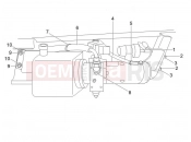 PIAGGIO-NUTZFAHRZEUGE Elettrico Porter Electric 2007-2009 ENGINE » COOLER PUMP