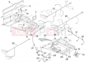 PIAGGIO-NUTZFAHRZEUGE Elettrico Porter Electric 2007-2009 ELECTRICAL SYSTEM » MAIN CABLE HARNESS