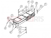 PIAGGIO-NUTZFAHRZEUGE Elettrico PORTER ELETTRICO 2002-2006 ENGINE » CENTRAL BATTERY FRAME (LH)