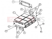 PIAGGIO-NUTZFAHRZEUGE Elettrico PORTER ELETTRICO 2002-2006 ENGINE » FRONT BATTERY ATTACHMENTS