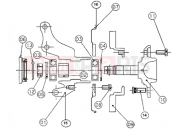 PIAGGIO-NUTZFAHRZEUGE Elettrico PORTER ELETTRICO 2002-2006 SUSPENSIONS-WHEELS » FRONT WHEEL HUBS