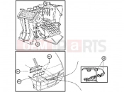 PIAGGIO-NUTZFAHRZEUGE Elettrico PORTER ELETTRICO 2002-2006 ELECTRICAL EQUIPMENT » HEATER-ENGINE COMPARTMENT GUARDS