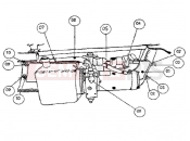 PIAGGIO-NUTZFAHRZEUGE Elettrico PORTER ELETTRICO 2002-2006 CHASSIS » HYDRAULIC PUMP SUPPORT BRACKET