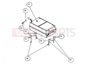 PIAGGIO-NUTZFAHRZEUGE Elettrico PORTER ELETTRICO 2002-2006 ENGINE » REAR BATTERY ATTACHMENTS
