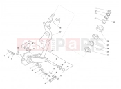 ape 50 2009-től FORK/STEERING TUBE - STEERING BEARING UNIT