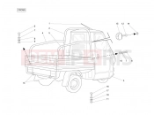 APE 50 2009-től side chassis/body
