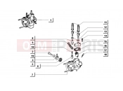ape MIX 50CC 2T 1998-2008 CARBURETTOR