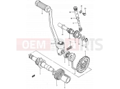 SUZUKI ZR50SK X (1999) 12 - KICK STARTER