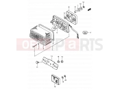 SUZUKI ZR50SK X (1999) 25 - REAR COMBINATION LAMP (E16)