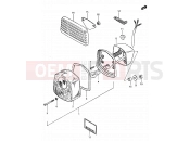 SUZUKI ZR50SK X (1999) 26 - REAR COMBINATION LAMP (E21)