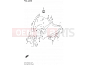 SUZUKI GSX-S1000 L6 (2016) (E21) 422A - FUEL TANK FRONT COVER