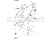 SUZUKI GSX-S1000A L6 (2016) (E21) 445B - FRAME COVER (YSF)