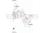SUZUKI GSX-S1000A L6 (2016) (E21) 447A - FRAME BODY COVER (PGZ,AV4)