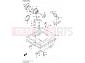 SUZUKI GSX-S1000FA L6 (2016) (E28 E33) 116A - OIL PAN/OIL PUMP
