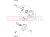 SUZUKI GSX-S1000FA L6 (2016) (E28 E33) 122A - STARTER CLUTCH