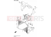 SUZUKI GSX-S1000FA L6 (2016) (E28 E33) 185A - RADIATOR