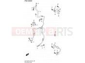 SUZUKI GSX-S1000FA L6 (2016) (E28 E33) 536A - FRONT BRAKE HOSE (GSX-S1000FL6 E33)