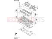 SUZUKI GSX-S1000FUF L6 (2016) (E21) 103A - CYLINDER HEAD
