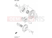 SUZUKI GSX-S1000FUF L6 (2016) (E21) 122A - STARTER CLUTCH