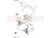 SUZUKI GSX-S1000FUF L6 (2016) (E21) 185A - RADIATOR