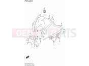 SUZUKI GSX-S1000FUF L6 (2016) (E21) 422A - FUEL TANK FRONT COVER