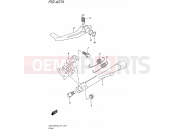 SUZUKI GSX-S1000FUF L6 (2016) (E21) 407A - STAND