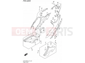 SUZUKI GSX-S1000FUF L6 (2016) (E21) 445A - FRAME COVER (PGZ,AV4)