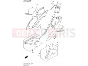 SUZUKI GSX-S1000FUF L6 (2016) (E21) 445B - FRAME COVER (YSF)