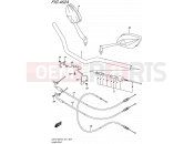 SUZUKI GSX-S1000FUF L6 (2016) (E21) 462A - HANDLEBAR