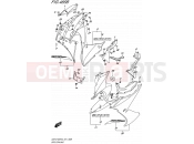 SUZUKI GSX-S1000FUF L6 (2016) (E21) 485B - SIDE COWLING (YSF)