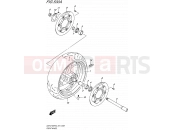 SUZUKI GSX-S1000FUF L6 (2016) (E21) 530A - FRONT WHEEL