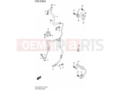 SUZUKI GSX-S1000FUF L6 (2016) (E21) 536A - FRONT BRAKE HOSE (GSX-S1000FL6 E21)