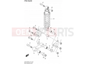 SUZUKI GSX-S1000FUF L6 (2016) (E21) 543A - REAR CUSHION LEVER
