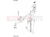 SUZUKI GSX-S1000FUF L6 (2016) (E21) 558A - REAR MASTER CYLINDER (GSX-S1000FL6 E21)