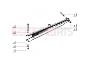 ape MIX 50CC 2T 1998-2008 rear suspension arm