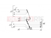 ape MIX 50CC 2T 1998-2008 speedometer cable