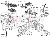 APE MP 601 Classic 2006-2013 GEAR-BOX COMPONENTS