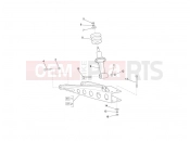 ape TM 703 2008-tól REAR SUSPENSION - SHOCK ABSORBER/S