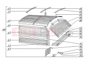 ape TM 703 DIESEL 422CC 1997-2004 CLOSED BOX BODY